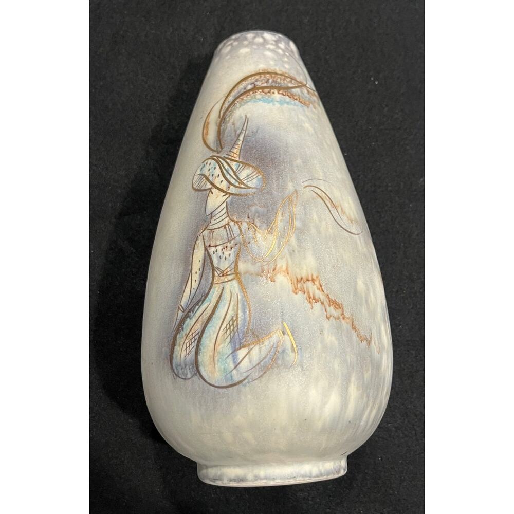 Sascha Brastoff California Vase F24. Persian Collection. Mid Century Modern.10